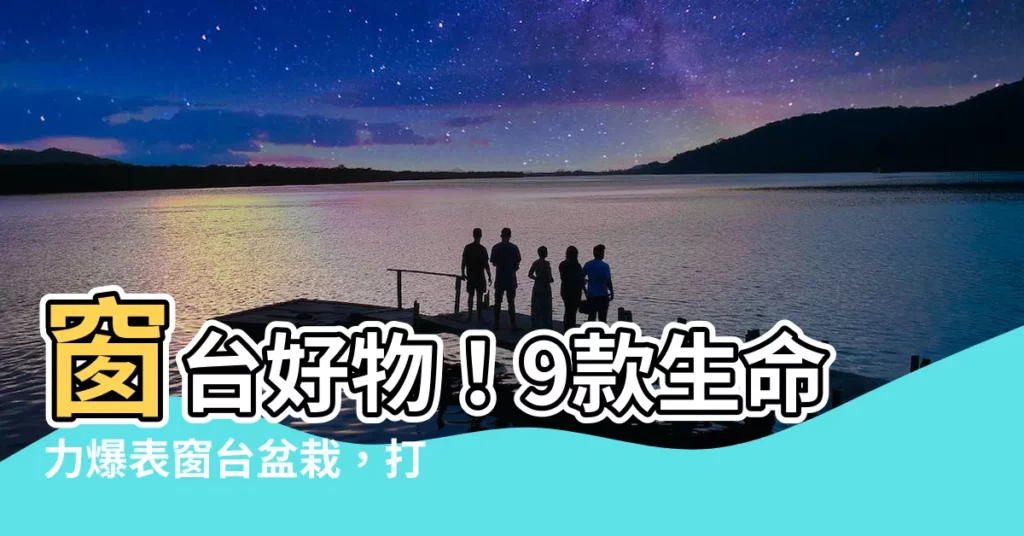 【窗台 盆栽】窗台好物！9款生命力爆表窗台盆栽，打造綠意盎然的廚房