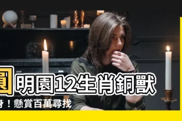 【圓明園十二生肖】圓明園12生肖銅獸現身！懸賞百萬尋找5個消失的蹤影