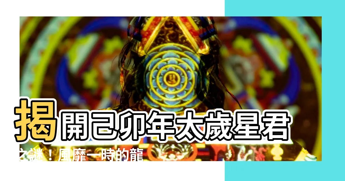 【龍仲大將軍】揭開己卯年太歲星君之謎！風靡一時的龍仲大將軍！！