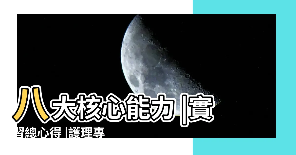 【內外八大核心心得範例】八大核心能力 |實習總心得 |護理專業八大核心素養落實於實習課程之經驗分享 |