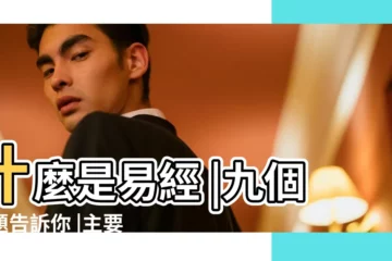 【易經主要講的什麼】什麼是易經 |九個問題告訴你 |主要講了什麼 |