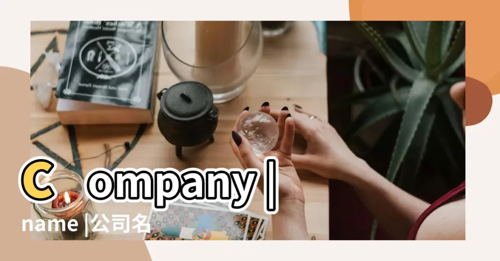 company |name |公司名稱 |【公司名稱英文的英語翻譯】