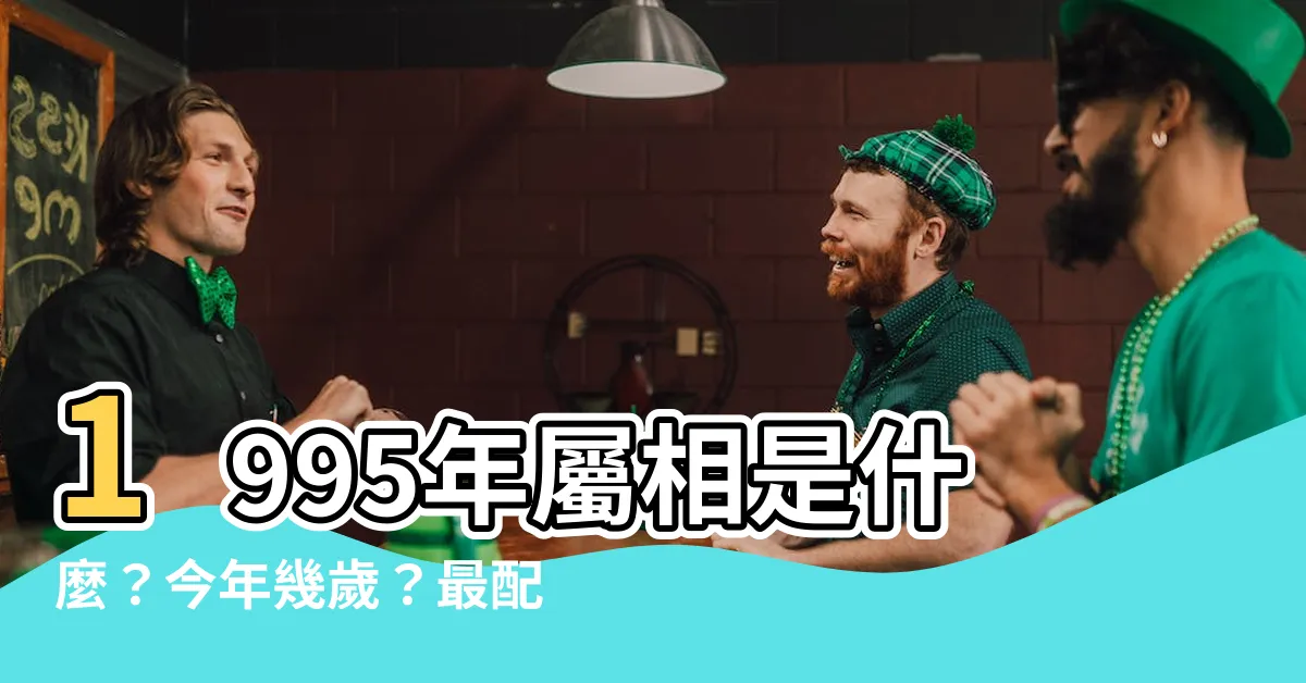 【1995年屬相】1995年屬相是什麼？今年幾歲？最配屬相大公開！