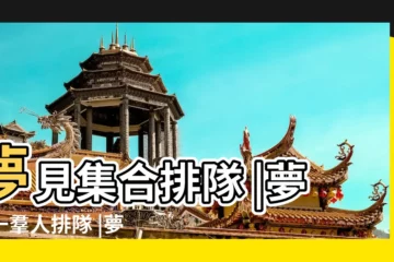 【孕婦夢見集合排隊】夢見集合排隊 |夢見一羣人排隊 |夢見很多人在走路排隊 |