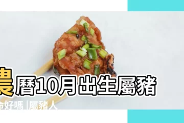 【屬豬人10月生人】農曆10月出生屬豬人命好嗎 |屬豬人農曆十月份運勢 |屬豬的人十月份運勢怎麼樣 |