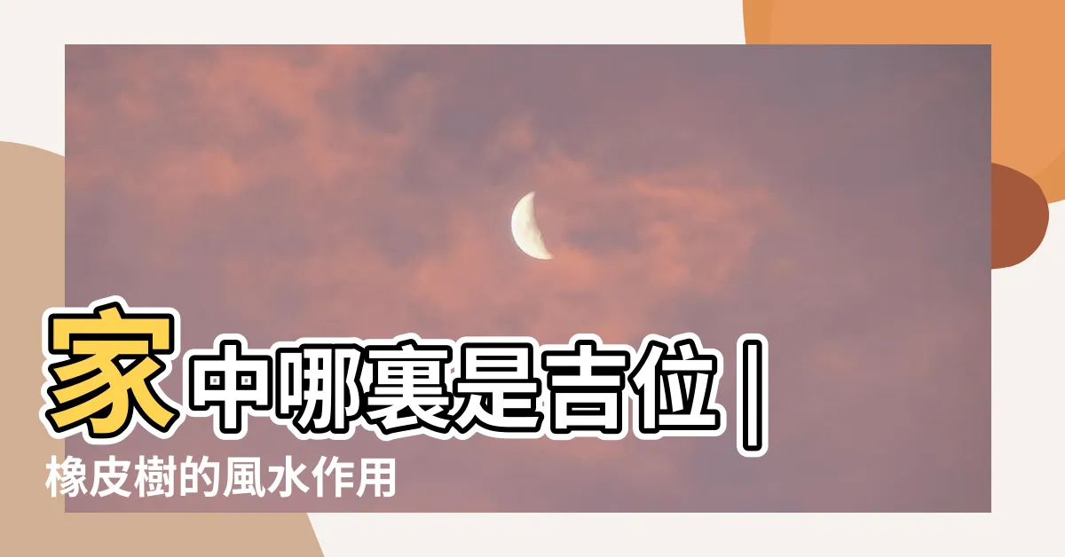 【橡皮樹風水放門口】家中哪裏是吉位 |橡皮樹的風水作用 |家中種橡皮樹能正對大門口嗎 |