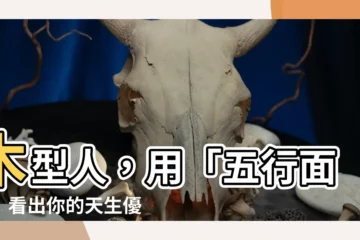 【木型人】木型人，用「五行面相」看出你的天生優勢與潛在挑戰！