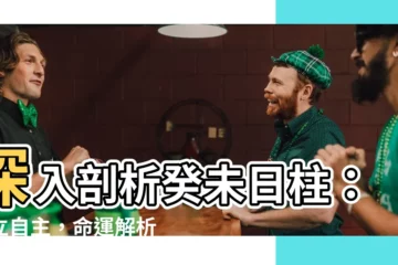 【癸未 日柱】深入剖析癸未日柱：獨立自主，命運解析