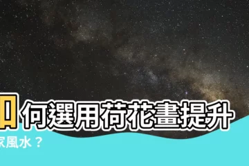 【荷花畫風水】如何選用荷花畫提升居家風水？