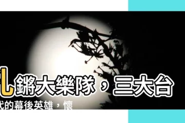 【孔鏘大樂隊成員】孔鏘大樂隊，三大台時代的幕後英雄，懷念那些年