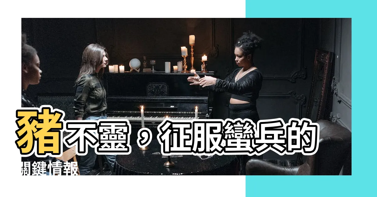 【豬不靈】豬不靈，征服蠻兵的關鍵情報