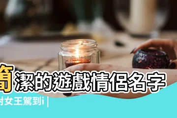 【霸氣簡潔的情侶名】簡潔的遊戲情侶名字一對女王駕到i |情侶名字一對簡潔霸氣 |霸氣的情侶遊戲名字 |
