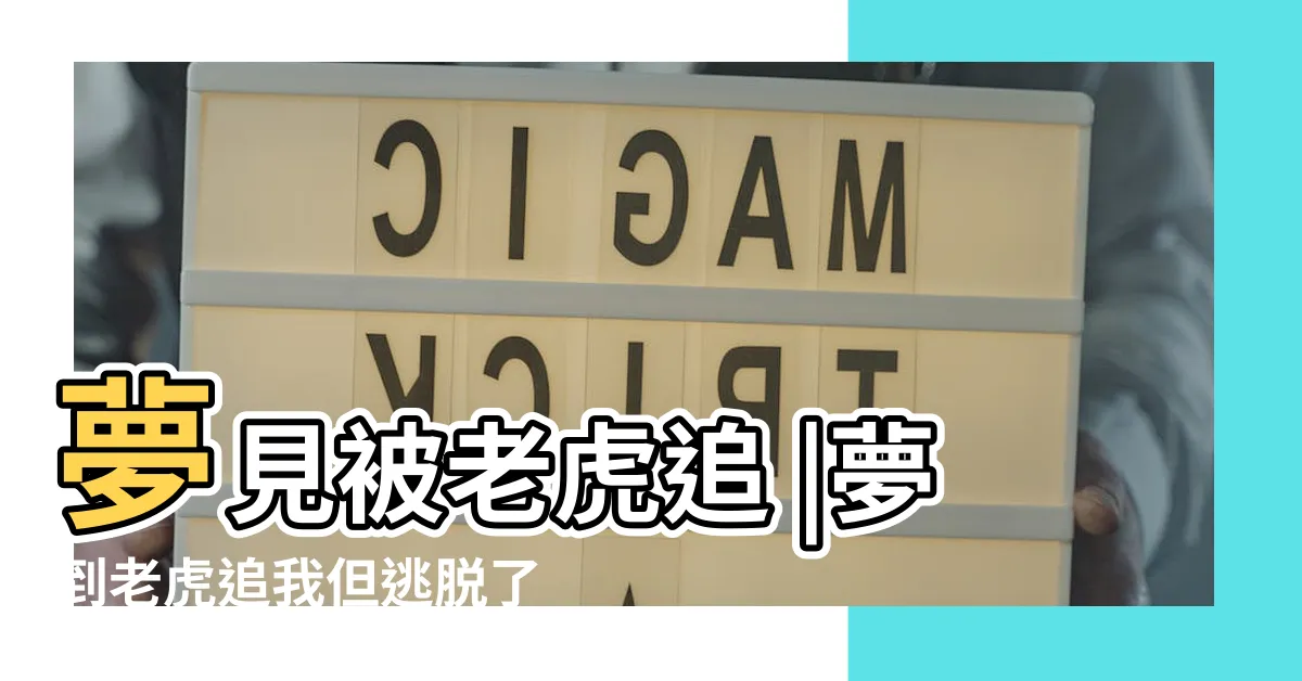 【夢到被老虎追】夢見被老虎追 |夢到老虎追我但逃脱了是什麼意思 |周公解夢夢見被老虎追是什麼意思做夢夢到被 |