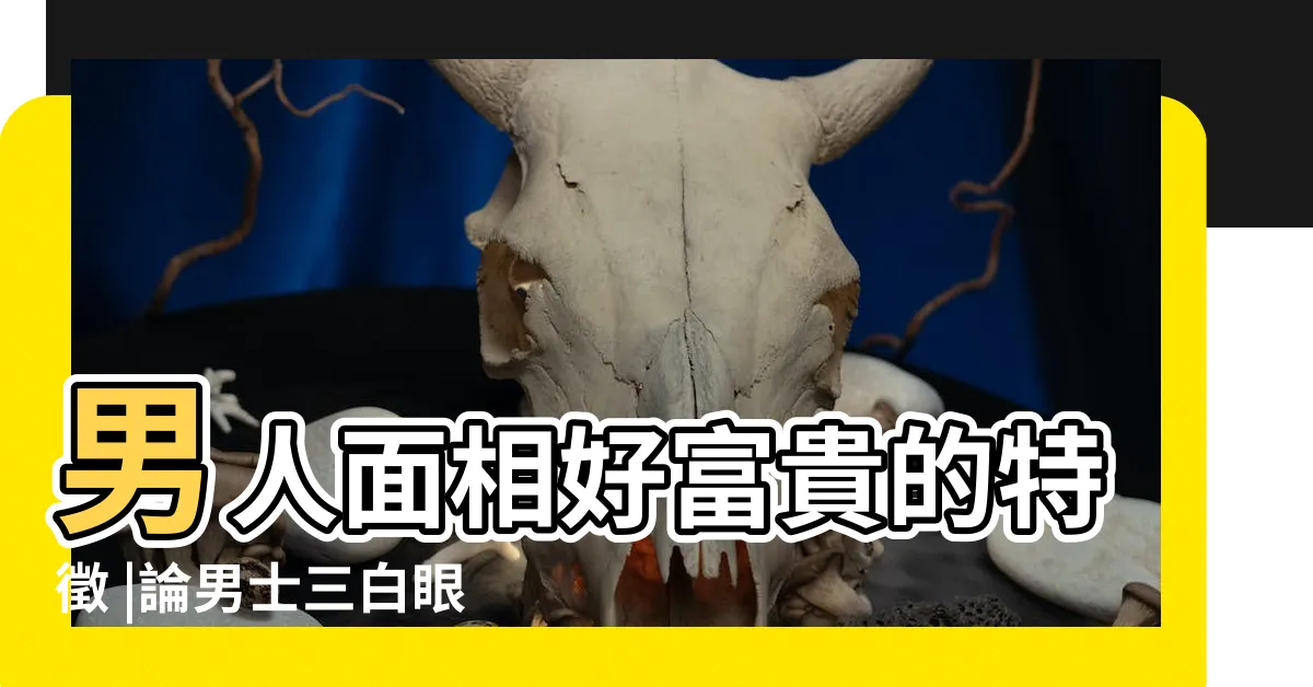 【面相分析男】男人面相好富貴的特徵 |論男士三白眼面相的分析 |3大方法改善下 |
