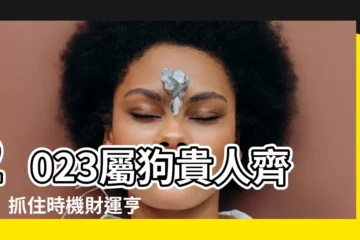 【2023屬狗貴人】2023屬狗貴人齊聚！抓住時機財運亨通