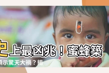 【蜜蜂做窩】史上最凶兆！蜜蜂築巢預示驚天大禍？揭秘風水玄機！