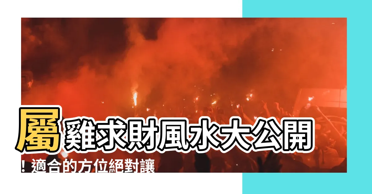 【屬雞適合的方位】屬雞求財風水大公開！適合的方位絕對讓你暴富