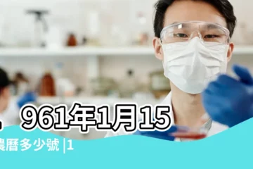 【1961年1月15日農曆】1961年1月15日農曆多少號 |1960年農曆11月29號是陽曆 |公曆1961年1月15號是什麼日子 |