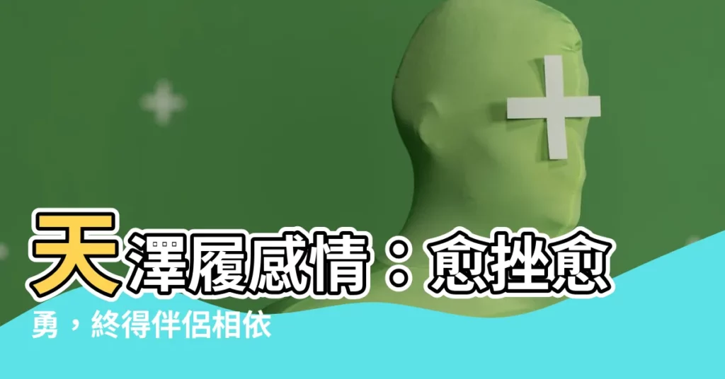 【天澤履 感情】天澤履感情：愈挫愈勇，終得伴侶相依