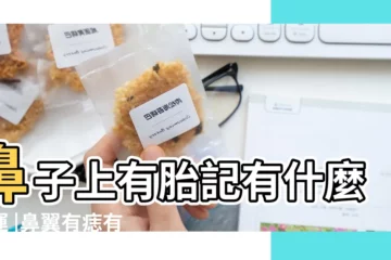 【鼻子有胎記的命運如何】鼻子上有胎記有什麼命運 |鼻翼有痣有哪些説法 |女人鼻子長痣的命運如何 |