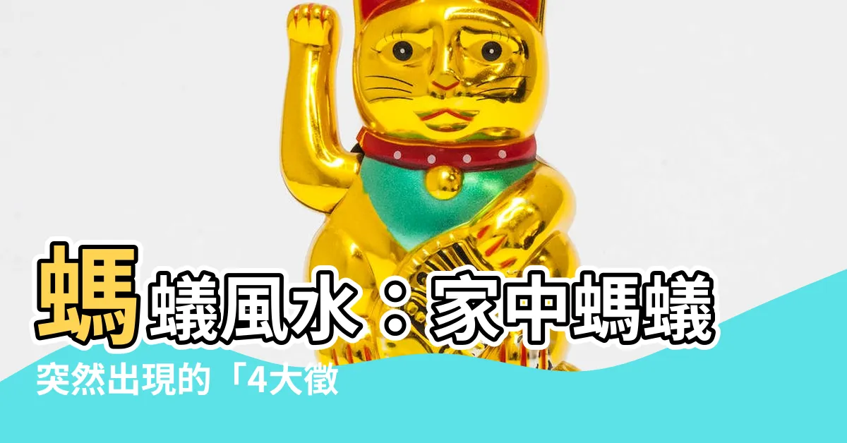 【螞蟻風水】螞蟻風水：家中螞蟻突然出現的「4大徵兆」，絕不可忽視！