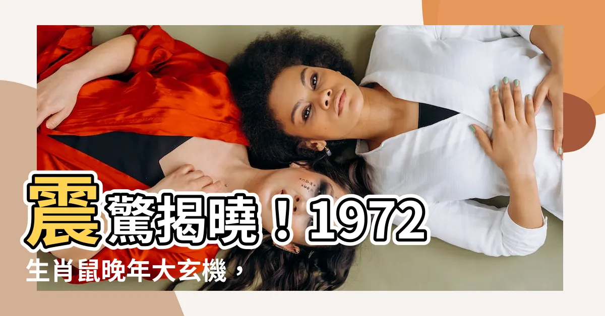 【1972生肖鼠】震驚揭曉！1972生肖鼠晚年大玄機，命運起伏誰能幫？
