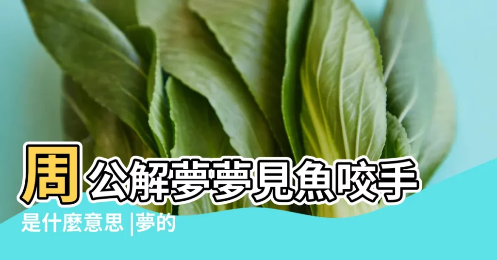 周公解夢夢見魚咬手是什麼意思 |夢的解析 |夢見被魚咬手什麼意思 |【夢見抓到紅鯉魚 還咬了我手指】