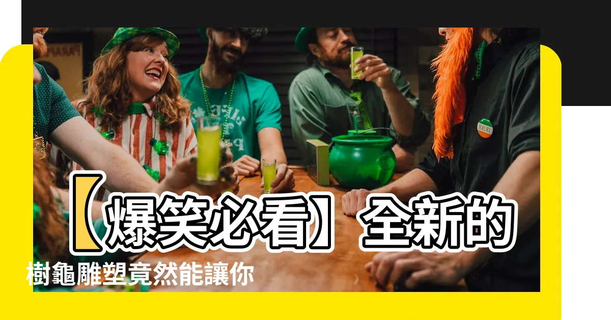 【樹龜】【爆笑必看】全新的樹龜雕塑竟然能讓你爆棚驚呆！