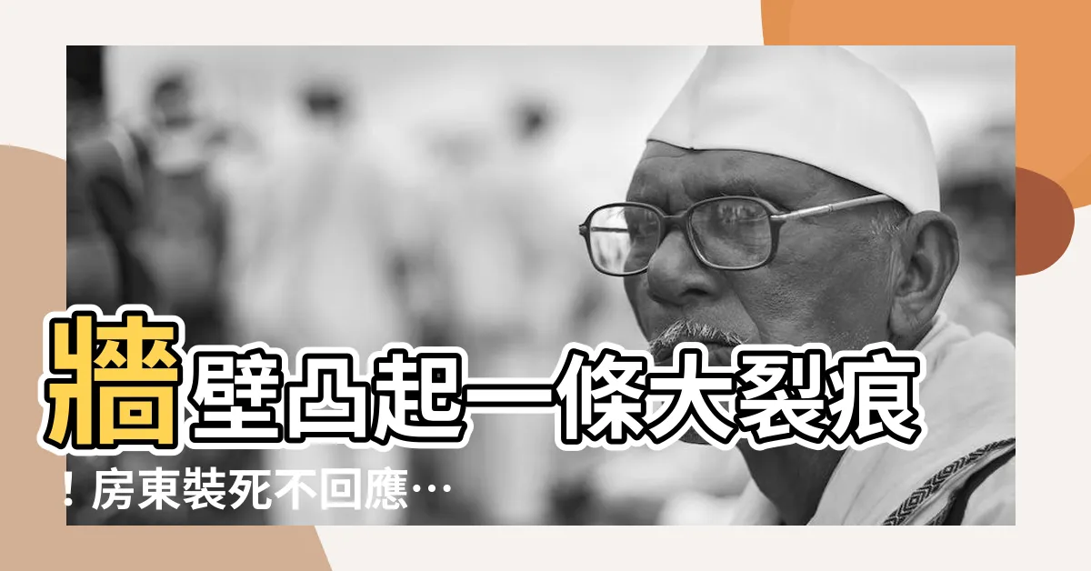 【牆壁凸起一條】牆壁凸起一條大裂痕！房東裝死不回應⋯⋯是房子在「呼吸」？