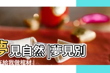 【夢見鄰居家辦喪事給人家的是冥幣】夢見自然 |夢見別人在給我做棺材 |心靈之花 |