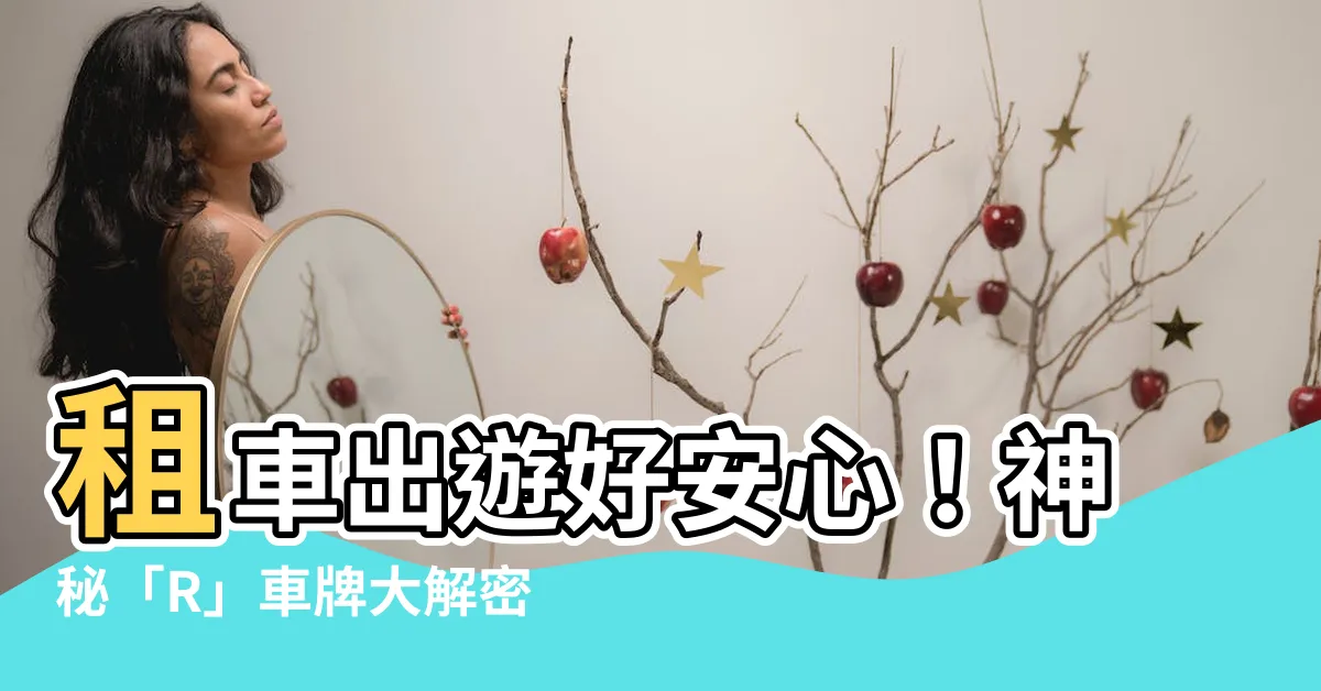 【車牌r開頭】租車出遊好安心！神秘「R」車牌大解密