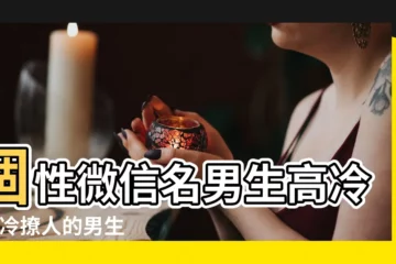 【男生高冷 個性微信網名】個性微信名男生高冷 |高冷撩人的男生微信網名 |男生個性網名高冷霸氣一點的獨一無二男生微信名字大全霸氣超拽 |