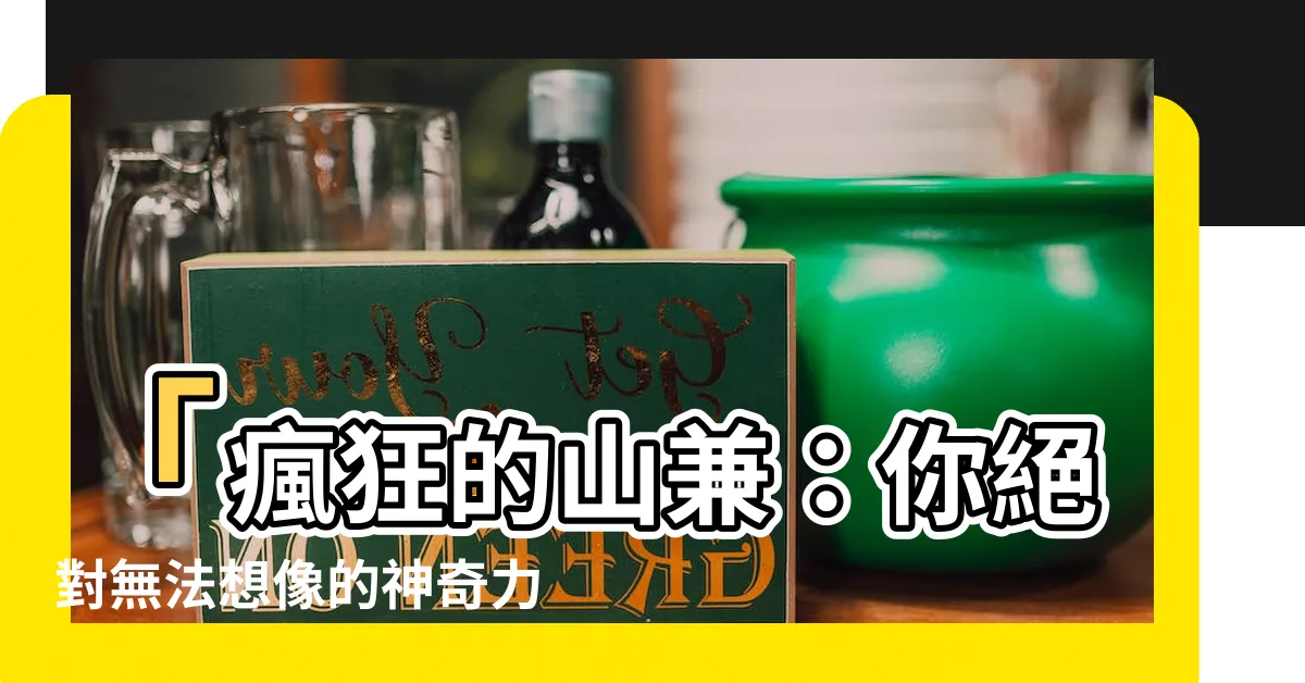 【山兼】「瘋狂的山兼：你絕對無法想像的神奇力量！」