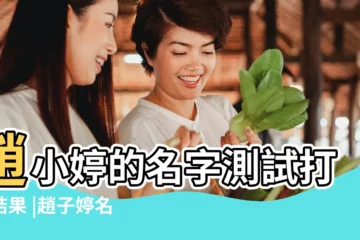 【趙子婷名字打分】趙小婷的名字測試打分結果 |趙子婷名字五格算命 |趙子婷名字測試打分 |