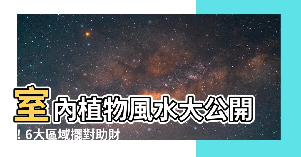 【室內 植物 風水】室內植物風水大公開！6大區域擺對助財運、桃花運旺到擋不住