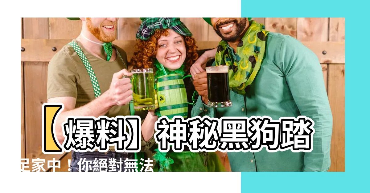 【黑狗跑來家裡】【爆料】神秘黑狗踏足家中！你絕對無法想像家庭生活的巨大變數！