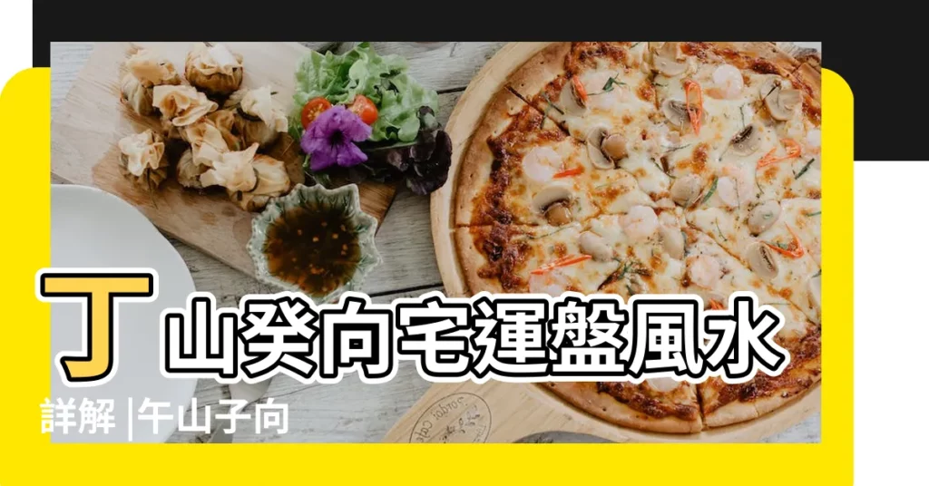 丁山癸向宅運盤風水詳解 |午山子向 |風水判斷思考 |【午山子向的房子】