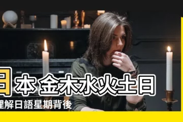 【日本 金木水火土日】日本 金木水火土日：理解日語星期背後的神秘意義！