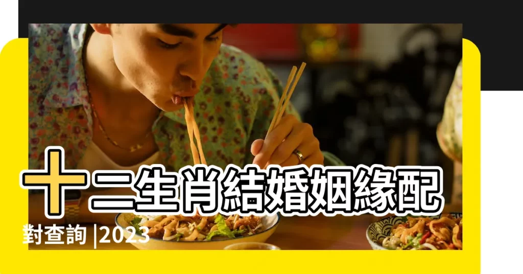 十二生肖結婚姻緣配對查詢 |2023生肖配對表 |十二生肖屬相婚配配對表 |【12生肖表配對】