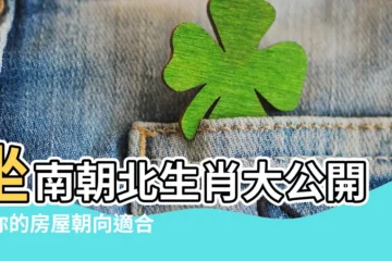 【座南朝北生肖】坐南朝北生肖大公開！你的房屋朝向適合哪個屬相？