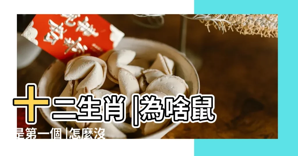 十二生肖 |為啥鼠是第一個 |怎麼沒貓 |【農曆十二什麼生肖】