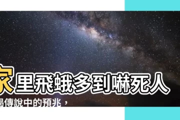 【家裏飛蛾】家裏飛蛾多到嚇死人？揭傳説中的預兆，竟跟「2件事」有關！