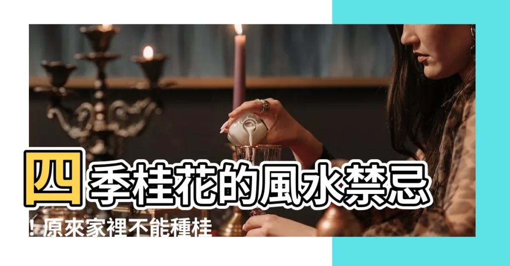 【四季桂花風水】四季桂花的風水禁忌！原來家裡不能種桂花，竟然是因為...