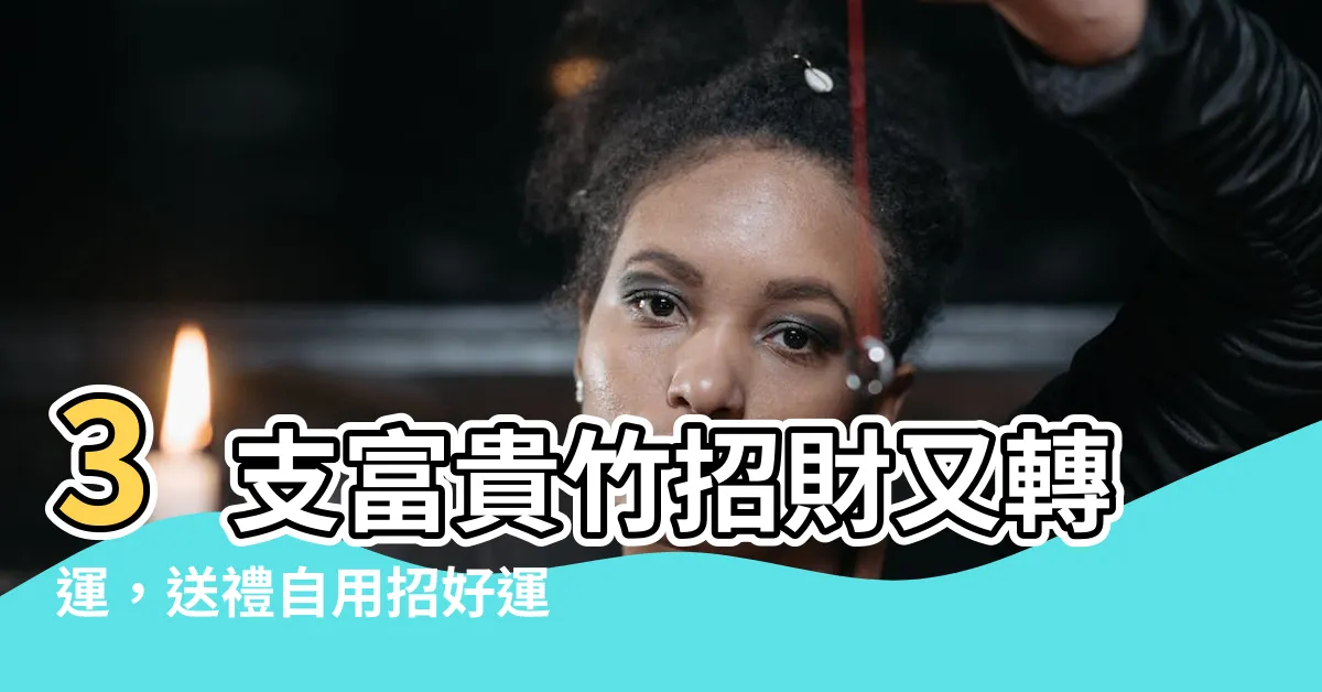 【3支富貴竹】3支富貴竹招財又轉運，送禮自用招好運！