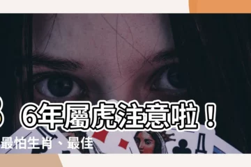 【86年屬什麼生肖】86年屬虎注意啦！3個最怕生肖、最佳配對血淋淋曝光