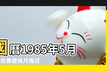 【農曆1985年5月3日】國曆1985年5月3日是農曆幾月幾日 |屬什麼生肖 |1985年5月3日出生時間看命運 |