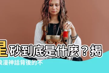 【星砂是什麼】星砂到底是什麼？揭開浪漫神話背後的不浪漫真相
