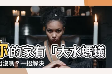 【大水螞蟻巢穴】你的家有「大水螞蟻」出沒嗎？一招解決巢穴，保證告別惱人蟻患！
