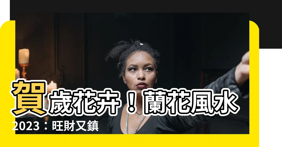 【蘭花風水2023】賀歲花卉！蘭花風水2023：旺財又鎮煞，擺放方位招財運