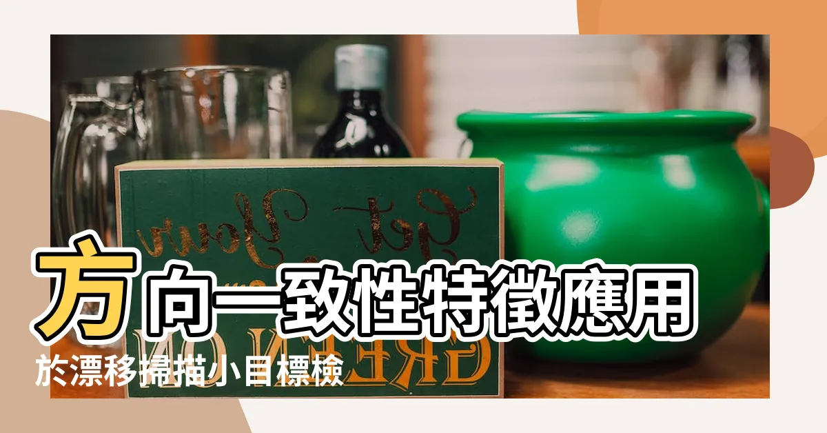 【方向一致】方向一致性特徵應用於漂移掃描小目標檢測，提升精確度